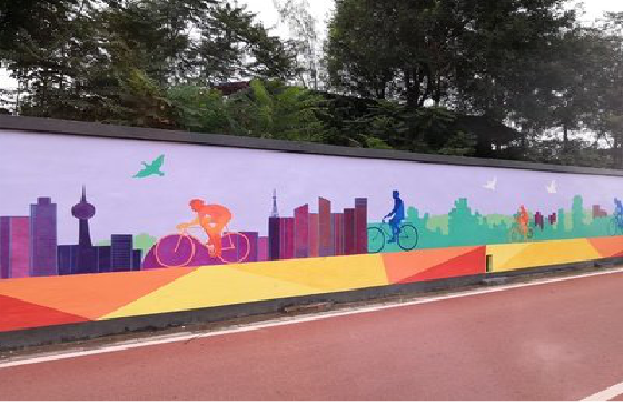 崇左墙体彩绘-围墙