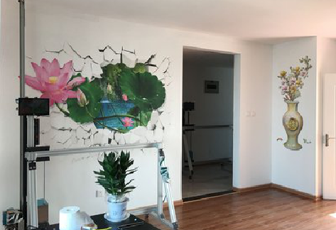 崇左墙体彩绘相比墙纸的优势。