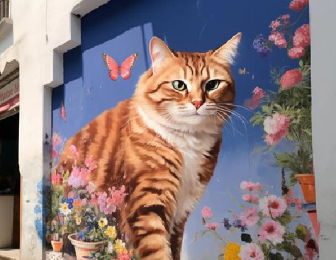 崇左自己绘制有个性的手绘墙