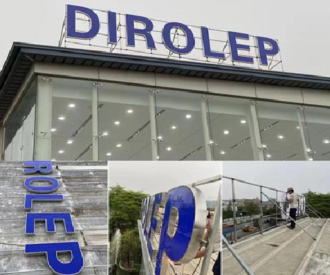 崇左楼顶发光字安装的注意事项。